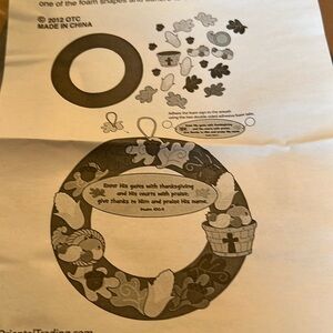 Craft for Thanksgiving 10 packages